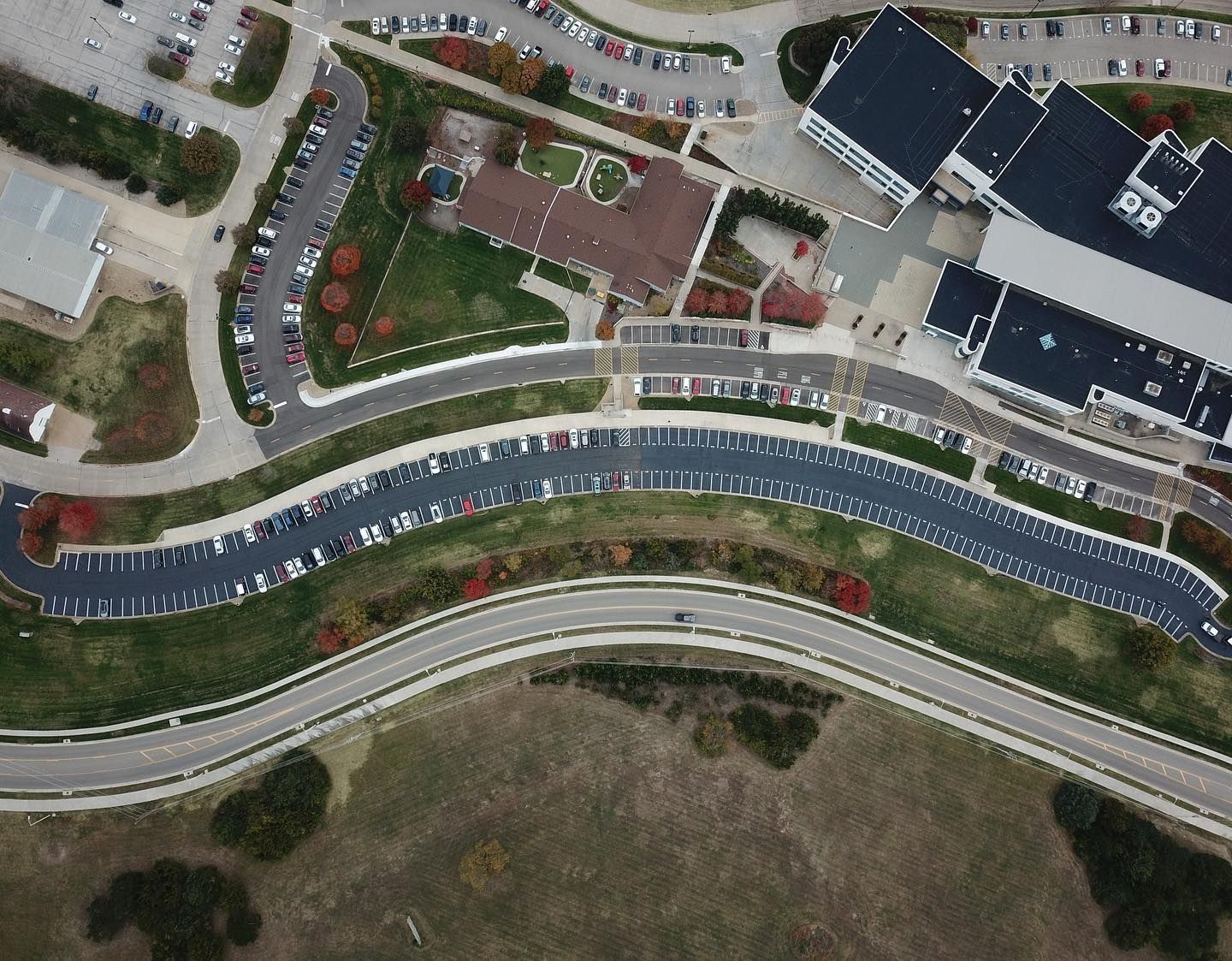 Parking lot striping project 4